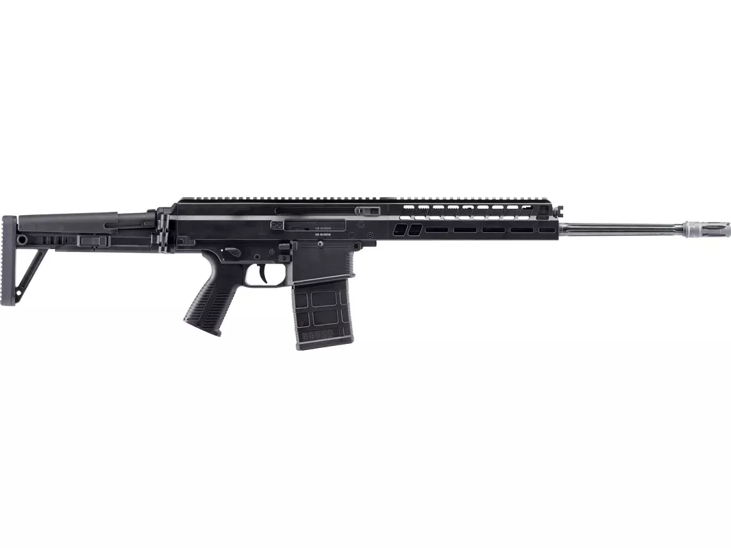 B&T APC308 Pro DMR Semi Automatic Rifle 308 Winchester 18.9″ Fluted Black Threaded Barrel Black Frame Black Pistol Grip