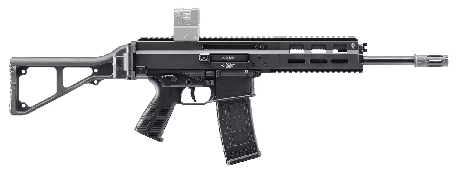 B&T Firearms 361659 APC Pro 5.56x45mm NATO 30+1 16.50″ Black Threaded Barrel, Black Picatinny Rail Aluminum Receiver, M-LOK Handguard, No Stock, Black Polymer Grip, Ambidextrous