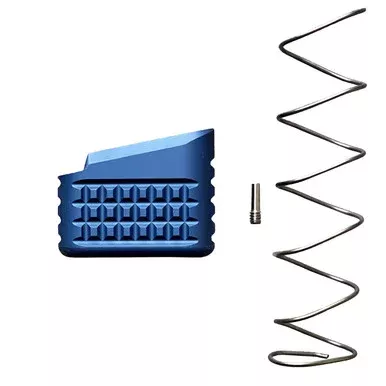 Backup Tactical Glock 19/23 Magazine Extension +5 Rounds Blue