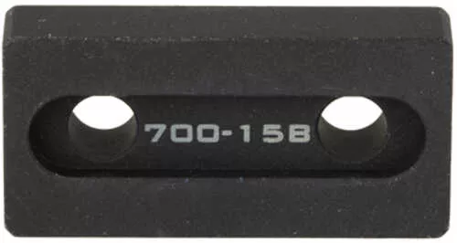 Badger Ordnance Condition One Arc Riser Compatible With C1 Arc Accessory .250" Tall AFALSEdized Finish Black 700-15b