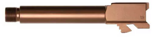 Ballistic Advantage Premium Series 9MM 4.5" Threaded Barrel 1/2x28 For Glock 19 Gen 3-5 PVP Finish Gold BAPSG195T1G