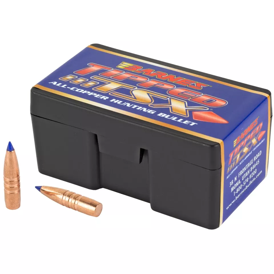 Barnes TTSX .257 Caliber 100 Grain Boat Tail Bullets - 50 Count