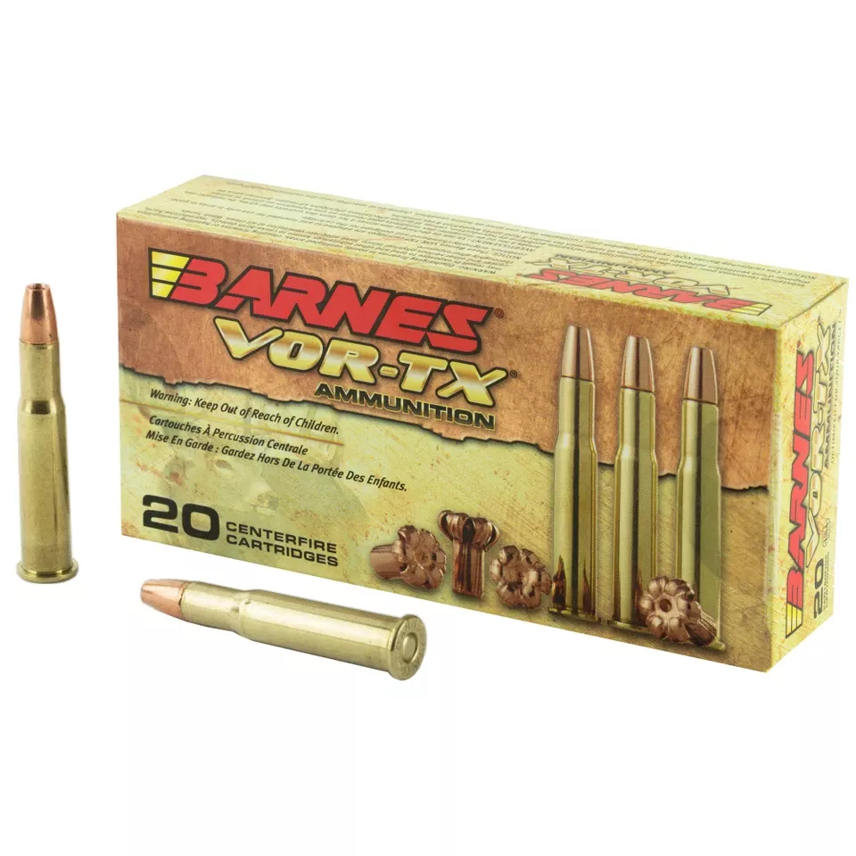 Barnes VOR-TX .30-30 Winchester 150 Grain TSX Flat Nose - 20 Rounds
