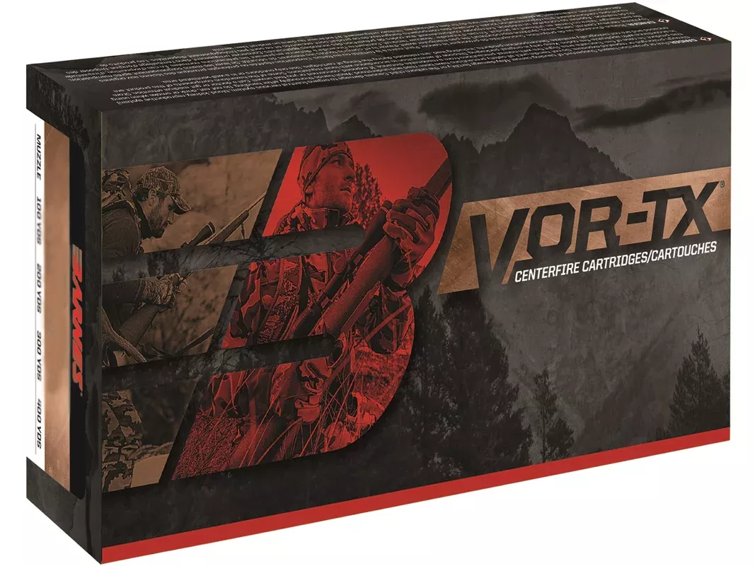 Barnes VOR-TX 6.5 Grendel Ammo 115 Grain Barnes TAC-TX Polymer Tip Lead Free Box of 20