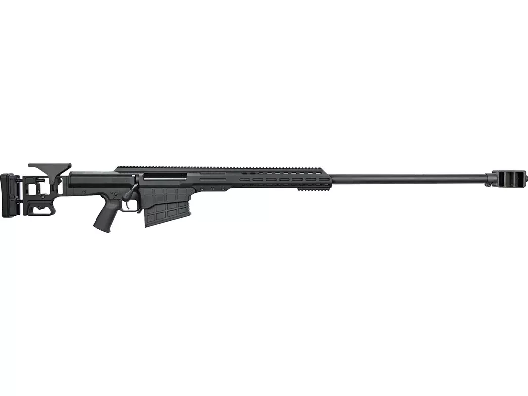 Barrett MRAD ELR Bolt Action Rifle 416 Barrett 36″ Black Threaded Barrel Black Frame Black Chassis