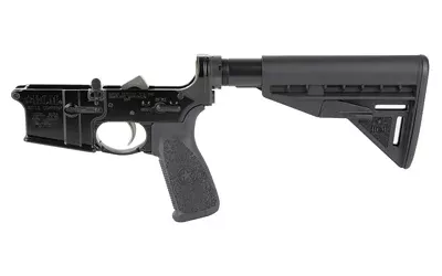 BCM CMPLT LWR W/BCM STK MD 3 BK BLEM