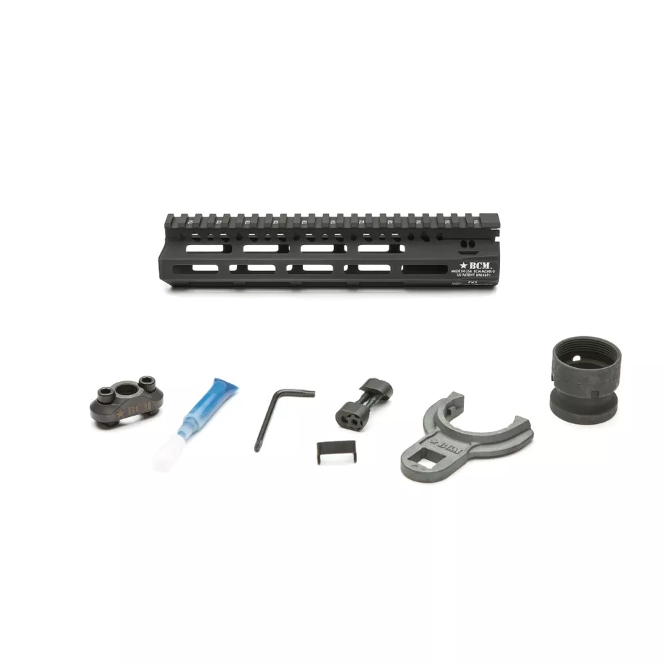BCM Gunfighter MCMR 9" M-LOK Rail System - Black 5.56