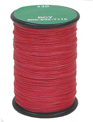 BCY Inc. 3D End Serving .016 120yds Red 24372