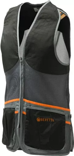 Beretta Full Mesh Vest Medium Black/Gray