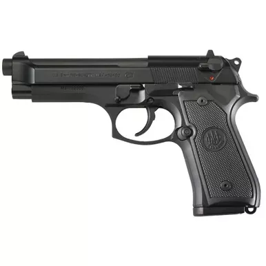 Beretta M9 | Handgun | 4.9” Barrel | Semi-Auto | Ambidextrous | 9mm | Matte Finish | Black | J92M9A0