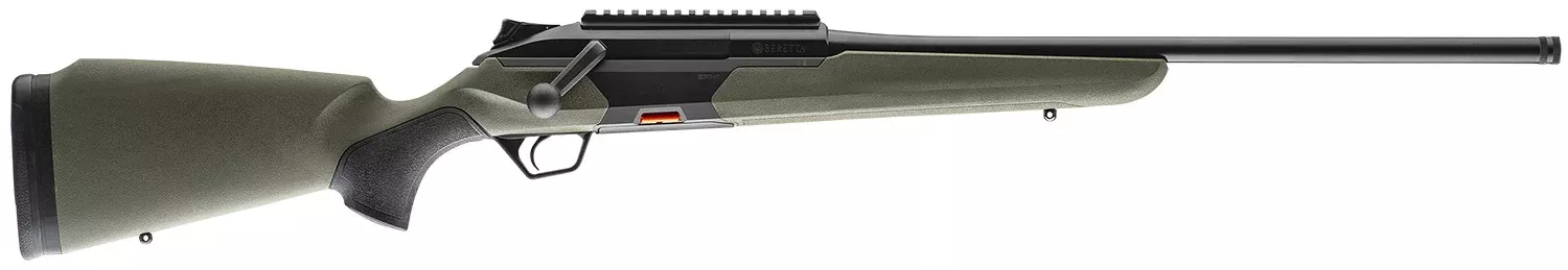 Beretta USA JBRX1G316/20 BRX1308 Win 5+1 20″ Black Steel Threaded Barrel, Black Picatinny Rail Receiver, Fixed Negative Comb w/Adj LOP OD Green Synthetic Stock