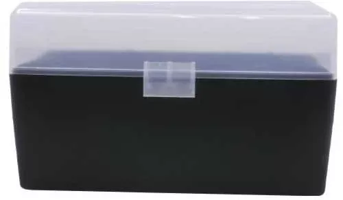 Berrys 79314 409 Ammo Box 243/308 50 Rd Plastic Clear/Black