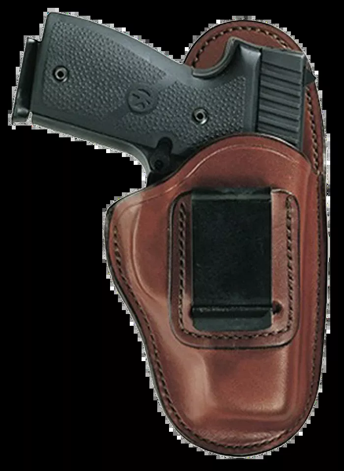 Bianchi 19221 IWB Holster for Ruger LCR/S&W J Frame 2" Left Hand - Tan Leather, Size 01