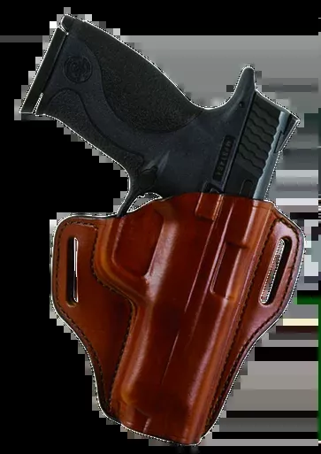 Bianchi 25017 Remedy OWB Holster Size 10 Tan Leather Left Hand