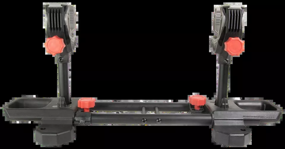 Birchwood Casey Securelock Adjustable Gun Vise - Steel Black/Red