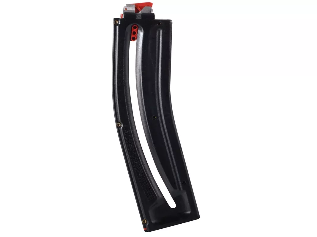 Black Dog Machine Conversion Magazine Gen 3 with Steel Feed Lips for AR-15 CMMG, Ciener, Tactical Solutions Rimfire Conversions 22 Long Rifle 32-Round Polymer Black