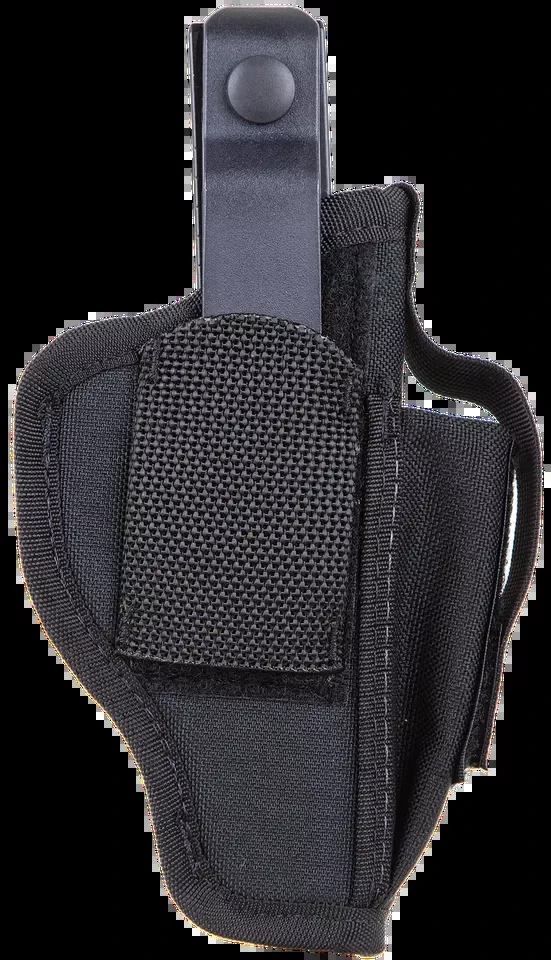 Blackhawk 40AM01BK Ambidextrous Nylon Belt Clip Holster for Medium Autos, 3-4" Barrel