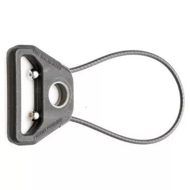 Blue Force Gear Molded Universal Wire Loop Sling Attachment Push Button 2.75 Inch Black