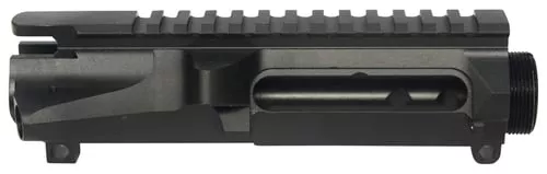 Bowden Tactical J135762 BilletUpper Receiver made of 7075-T6 Aluminum with Black Anodized Finish & Stripped Design for AR-15 & Mil-Spec/Billet Lowers