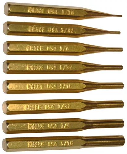 BrassGrace USA 8-Piece Punch Set