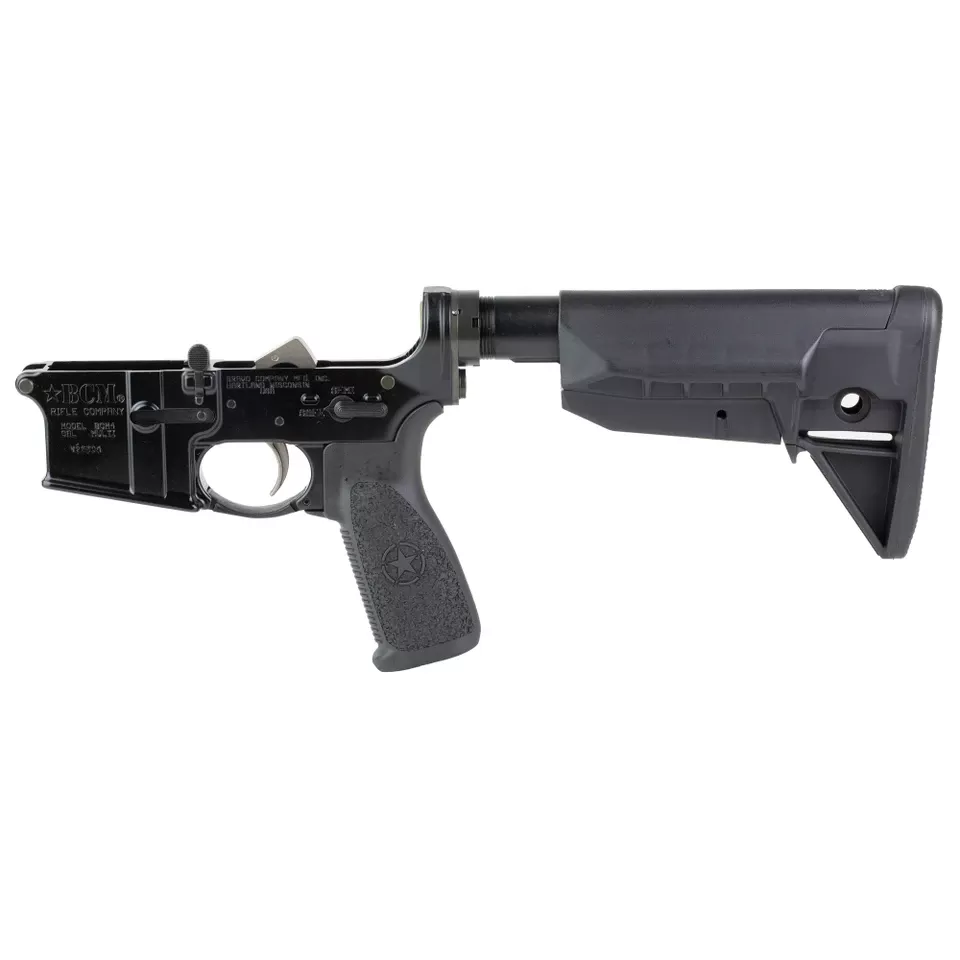 Bravo Company BCM Complete Lower w/ SOPMOD 0 Stock Black