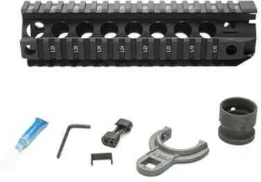 Bravo Company Manufacturing QRF-8 AR-15 Picatinny Free Float Quad Rail Hand Guard 8" Aluminum Hard Coat AFALSEdized