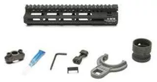 Bravo Company MLOK Compatible Modular Rail (MCMR) Black AR Rifles 9" BCM-MCMR-9-556-BLK
