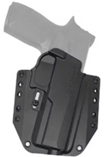 Bravo Concealment BCA OWB Holster 1.5" Belt Loops Fits Sig Sauer P320 Full Size Right Hand Black Polymer BC1