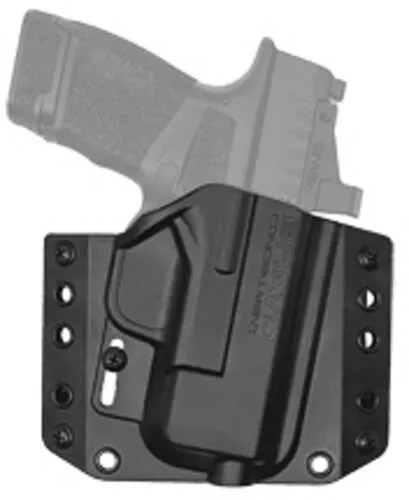 Bravo Concealment BCA OWB Holster 1.5" Belt Loops Fits Springfield Hellcat Right Hand Black Polymer Does FALSEt
