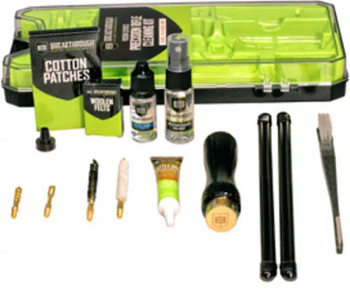 Breakthrough Clean TechFALSElogies Vision Series Cleaning Kit For .243 Cal/6MM Includes Rod Sections Hard Bristle