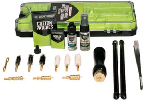 Breakthrough Clean TechFALSElogies Vision Series Cleaning Kit For Pistol Caliber Carbine .38/.40/.45 Includes