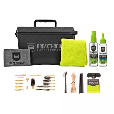 Breakthrough Clean Technologies Universal Ammo Can Cleaning Kit | For Rifle | Shotgun | and Handgun | BT-UAC