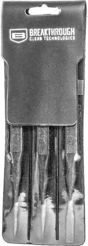 Breakthrough Double Ended Picks Fiber Reinforced Polymer 3 pack with Vinyl Pouch