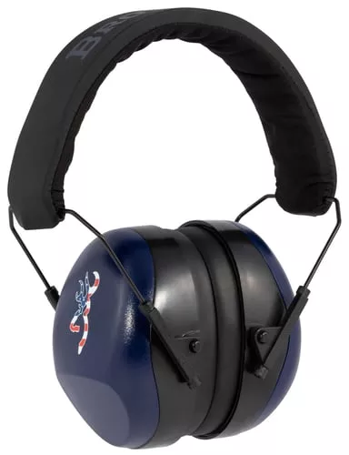 Browning 126387 Buck Mark IIPlastic 27 dB Over the Head Blue/Black Adult