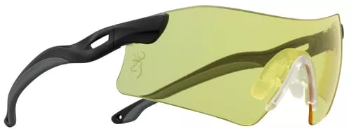 Browning 12765 All-PurposeAdult Clear Lens Yellow Lens Smoke Lens Rose Lens Polycarbonate Black Frame