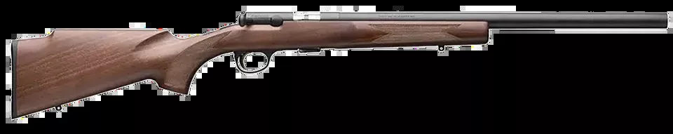 Browning T-Bolt Target SR 22 WMR Rifle with Heavy Bull Barrel and Walnut Stock