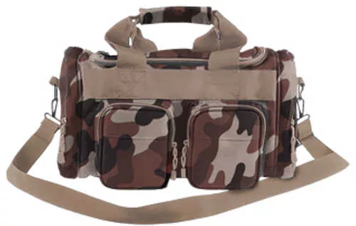 Bulldog Cases EcoFALSEmy Range Bag 2 Outside Pockets Nylon Throwback Camo Bd900tbc