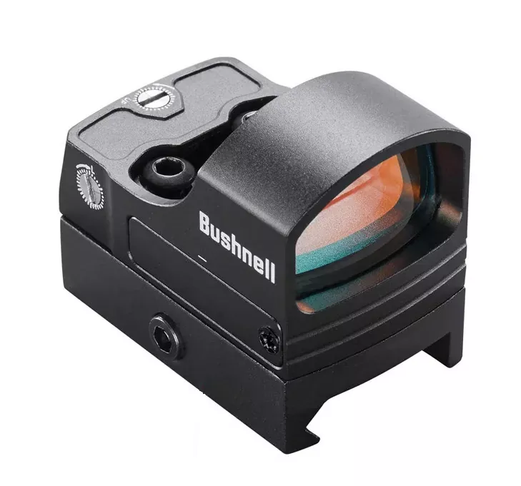 Bushnell RXS-100 Reflex Sight 1x 25mm 4 MOA Red Dot with Picatinny-Style Mount -Matte Black