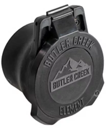 Butler Creek Element Scope Cover 55mm-60mm Black Objective ESC60
