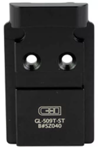 C&H Precision Weapons Mounting Plate Fits Glock MOS System For the 509T AFALSEdized Black