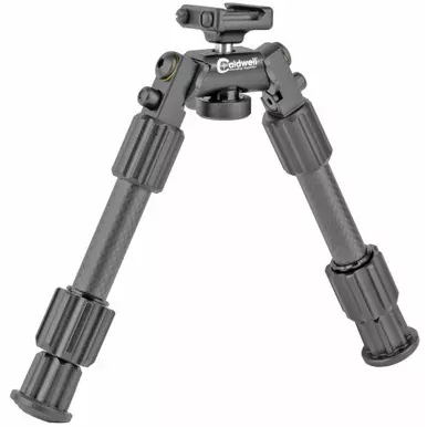 Caldwell Accumax Picatinny Rail Bipod | Carbon Fiber | 6″-9″ | Black | 1081952