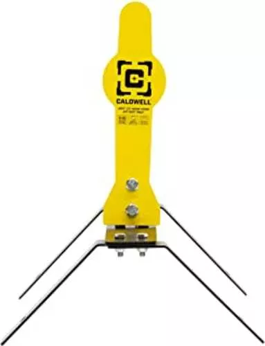 Caldwell AR500 33% Pepper Popper Steel Target Yellow