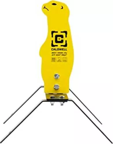Caldwell AR500 Prairie Dog Steel Target Yellow