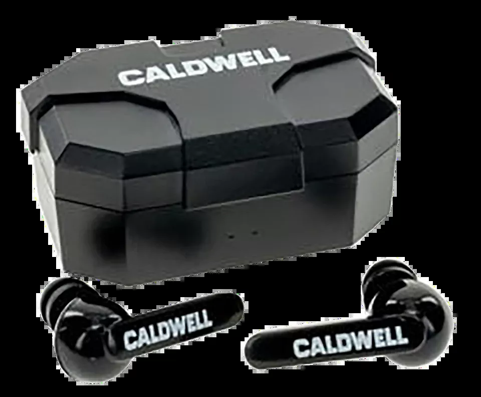 Caldwell E-Max Shadows Wireless Earbuds 23 dB Black for Adults