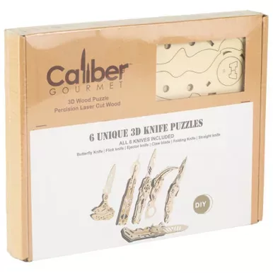 Caliber Gourmet Cbg Caliber Wood Knives Puz 6 Pcs | CBG-PZ-03K