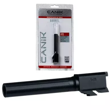 Canik Barrel Compact Size 9mm Luger Fluted Tenifer Black