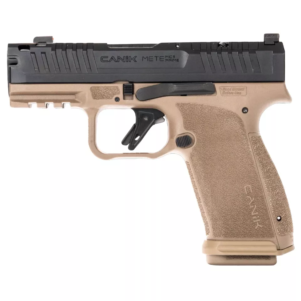 CANIK MC9 PRME 9mm 10rd Black/FDE