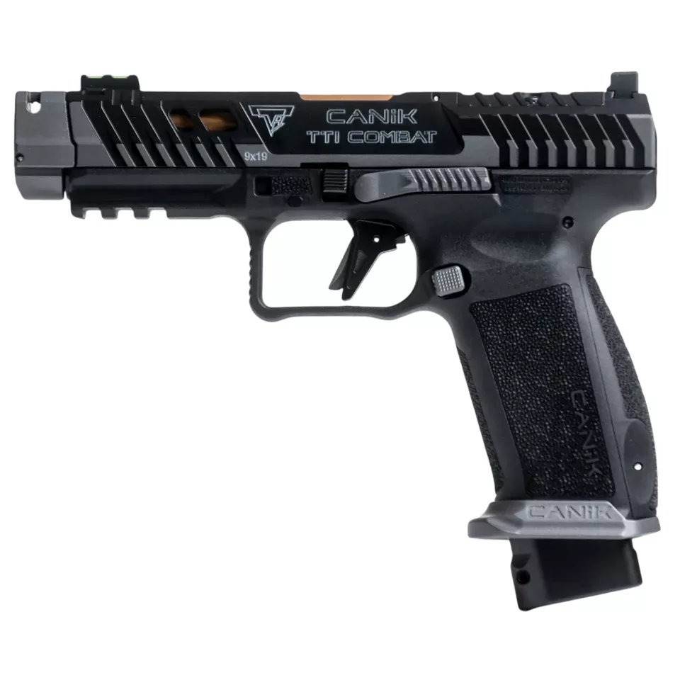 Canik TTI Combat 9mm 4.6" 10rd Smoke