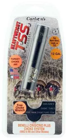Carlsons Benelli Crio Plus TSS Turkey Choke Tube 12 Gauge 0.665" Extended Matte Blue