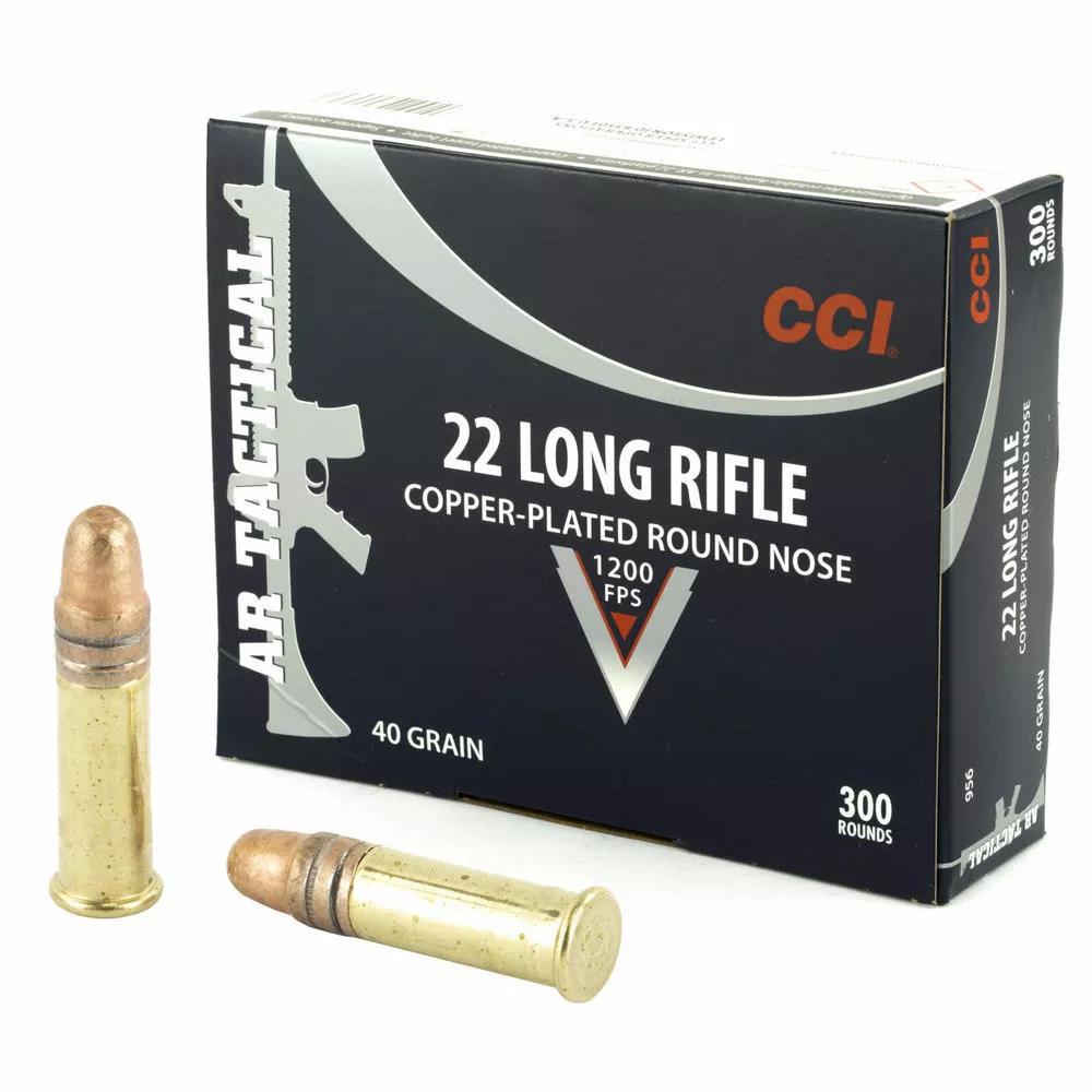 Cci 22LR Tactical 40 Grain Cprn 300 /3000
